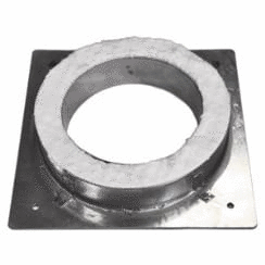 6" Ventis Class-A All Fuel Chimney Galvanized Anchor Plate - VA-AP06