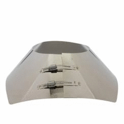 6" Ventis Class-A All Fuel Chimney Square Storm Collar - VASCSQ06