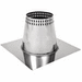 6" Ventis Class-A Galvanized 7/12-12/12 Pitch Vented Roof Flashing - VAF0612