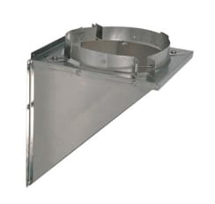 7" Ventis Class-A All Fuel Chimney Galvanized Tee Support - VA-TS07