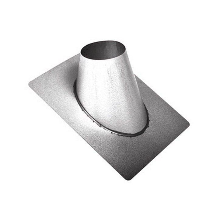 SBI 8" Ventis Non-Vented Roof Pitch Flashing 0/12 - 6/12 Stainless