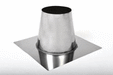 8" Ventis Class-A Galvanized 0/12-6/12 Pitch Non-Vented Roof Flashing - VAFNV0806