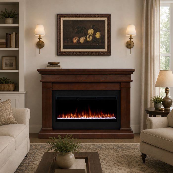 Beau Landscape Smart Electric Fireplace
