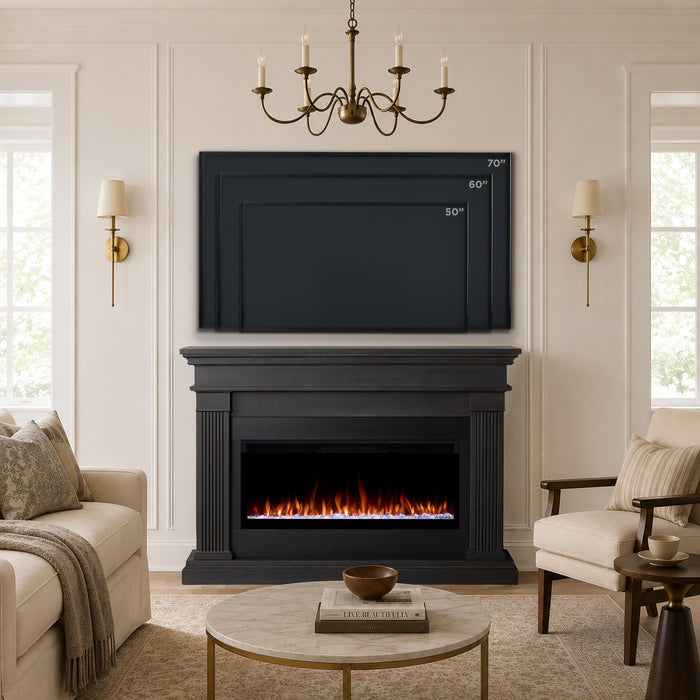 Beau Landscape Smart Electric Fireplace