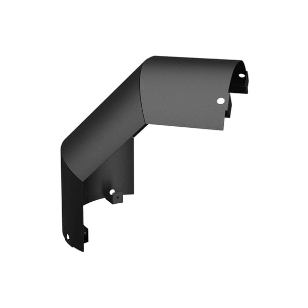 90° Elbow Approved SBIHA Shield Single Wall Black Pipe - 7"Ø