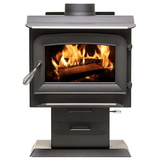 Ashley Hearth AW1120E-P 1,200 Sq Ft EPA Certified Wood Stove — front