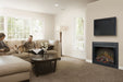 Dimplex BF Series firebox installed in a stone surround