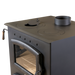 Buck Stove Homesteader Wood Cookstove - cooktop view