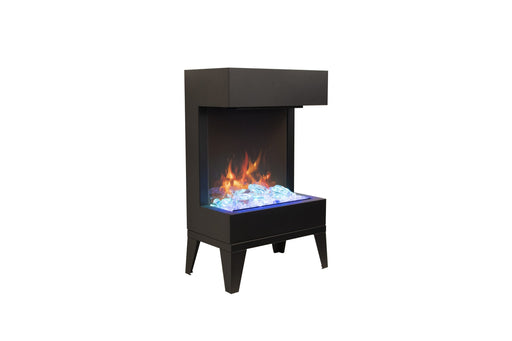Amantii Cube 2025WM Lumina Freestand Electric Fireplace - flame detail