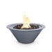 The Outdoor Plus Cazo Powder Coat 24" Gas Fire Bowl - Gray
