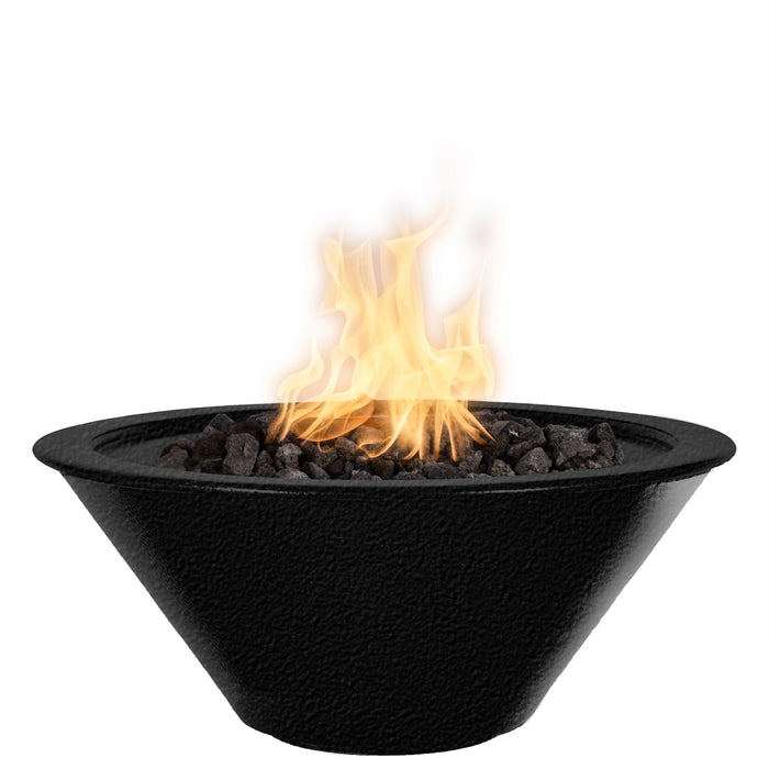 The Outdoor Plus Cazo Powder Coat 24" Gas Fire Bowl - Gloss Black