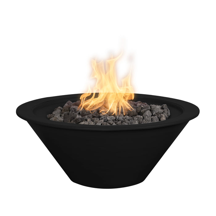 The Outdoor Plus Cazo Powder Coat 36" Gas Fire Bowl - Matte Black