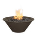 The Outdoor Plus Cazo Powder Coat 24" Gas Fire Bowl - Bronze Hammertone