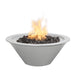 The Outdoor Plus Cazo Powder Coat 24" Gas Fire Bowl - Pewter