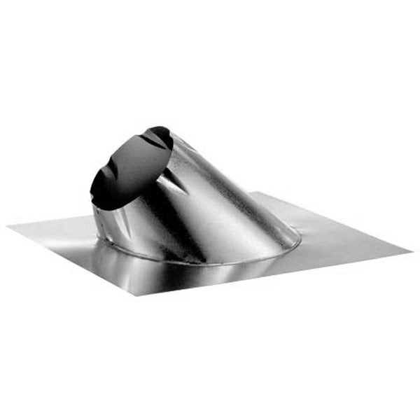 DuraVent DuraTech 6" Adjustable Roof Flashing 0/12-6/12 - 6DT-F6