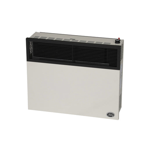 Ashley Hearth DVAG30L 25,000 BTU direct vent propane wall heater — left three-quarter angle view