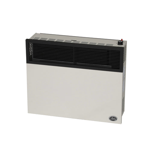 Ashley Hearth DVAG30N 25,000 BTU direct vent natural gas wall heater — left three-quarter angle view