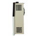 Ashley Hearth DVAG8N 8,000 BTU direct vent natural gas wall heater — left side view showing the direct vent pipe