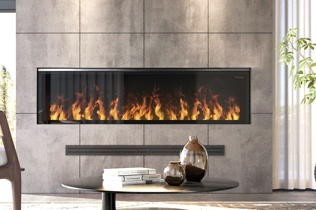 Dimplex Optimyst Linear installed in a living room