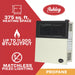 Ashley Hearth DVAG11L 11,000 BTU direct vent propane wall heater — heats up to 375 sq ft, no electricity required