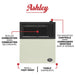 Ashley Hearth DVAG11N 11,000 BTU direct vent natural gas wall heater feature overview: matchless igniter, top mounted temperature control, sealed combustion system and included venting kit