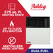 Ashley Hearth DVAG11-DF 11,000 BTU direct vent dual fuel wall heater — heats up to 375 sq ft, no electricity required