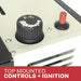 Included direct vent kit attached to the Ashley Hearth DVAG17L 17,000 BTU direct vent propane wall heater