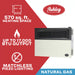 Ashley Hearth DVAG17N 17,000 BTU direct vent natural gas wall heater — heats up to 570 sq ft, no electricity required