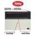 Ashley Hearth DVAG30L 25,000 BTU direct vent propane wall heater feature overview: matchless igniter, top mounted temperature control, sealed combustion system and included venting kit