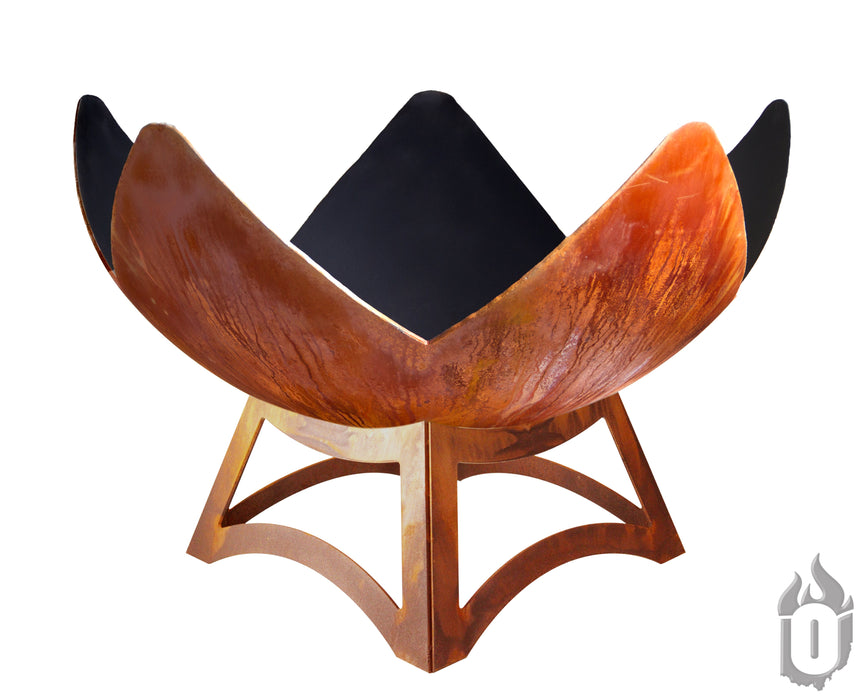 Ohio Flame Fire Flower Artisan Fire Bowl — view 8