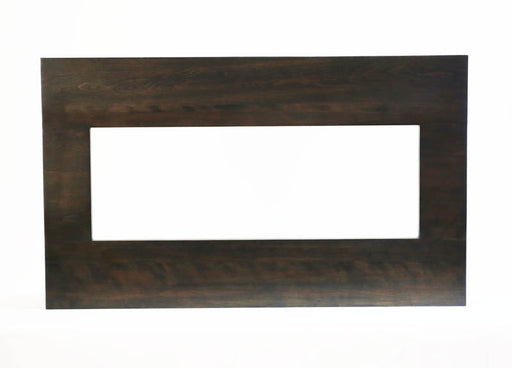 Amantii birch mantel surround in Gray Bark finish