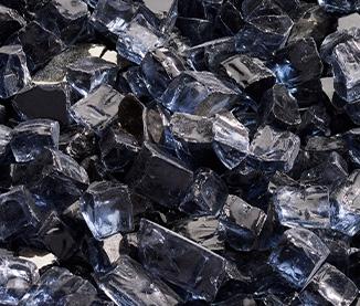 Majestic Crushed Glass Media - Graphite