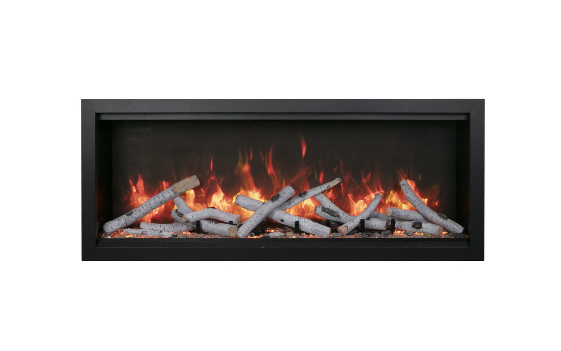 Amantii Symmetry XT Smart Indoor / Outdoor WiFi-enabled electric fireplace