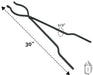 Ohio Flame Campfire Tongs — view 2