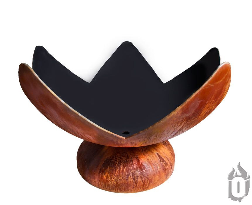 Ohio Flame Fire Flower Artisan Fire Bowl — view 2