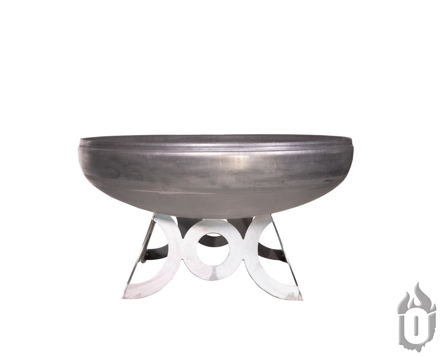 Ohio Flame Liberty Fire Pit with Circular Base
