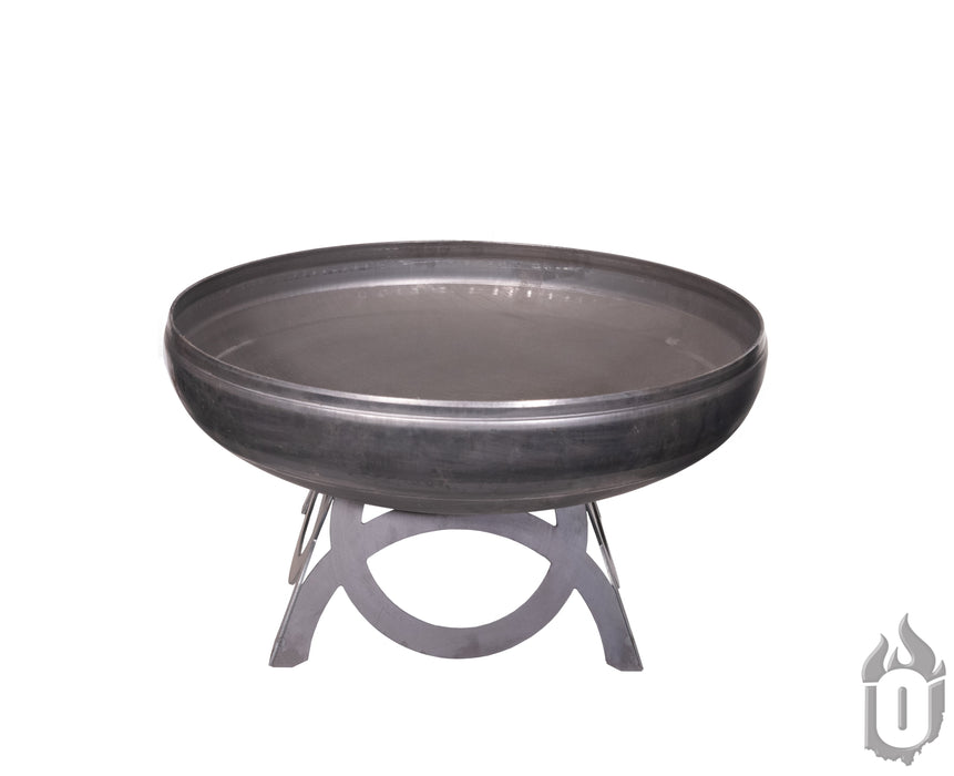 Ohio Flame Liberty Fire Pit with Curved Base — view 3