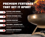 Ohio Flame Liberty Fire Pit with Hollow Base — view 3