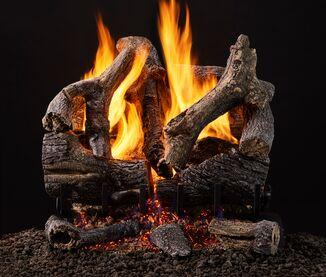 Majestic 3-Tier Grand Oaks Gas Log Set - GO24