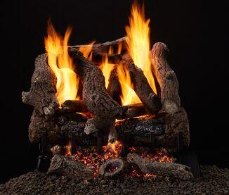 Majestic 3-Tier Heritage Oak Gas Log Set - OAK30
