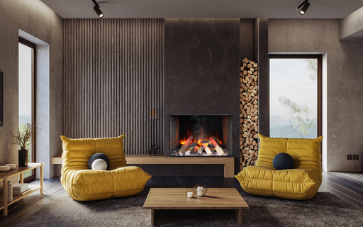 Amantii Signature 38 inch Optimyst built-in electric fireplace