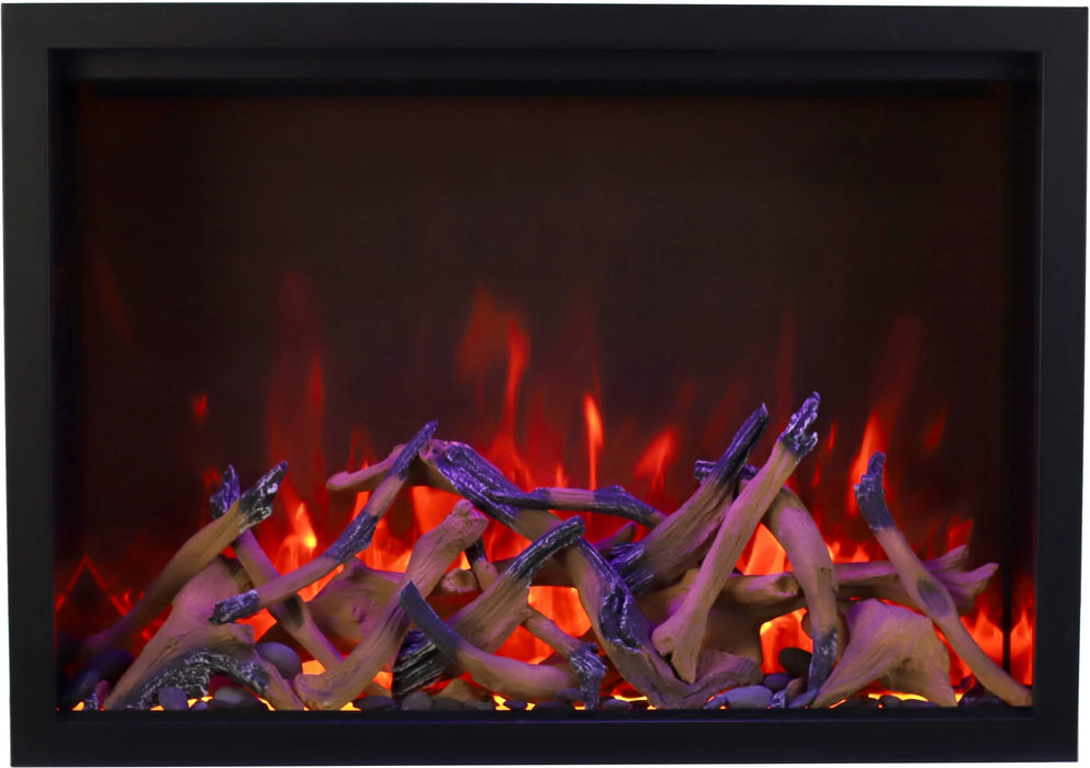Amantii TRD Electric Fireplace – Modern Technology with Classic Insert Features