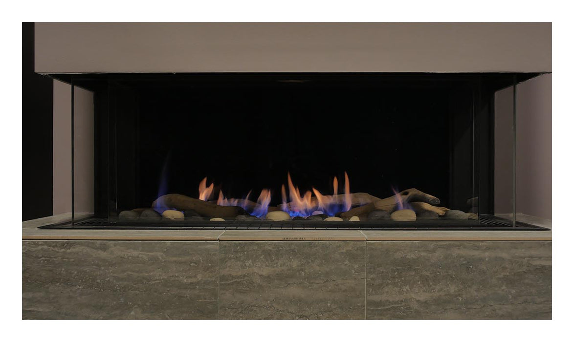 Sierra Flame Toscana – 3 Sided Peninsula Gas Fireplace