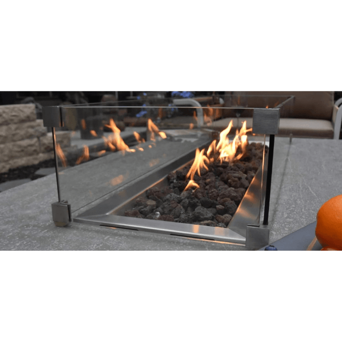 Elementi Andes Fire Table Wind Screen