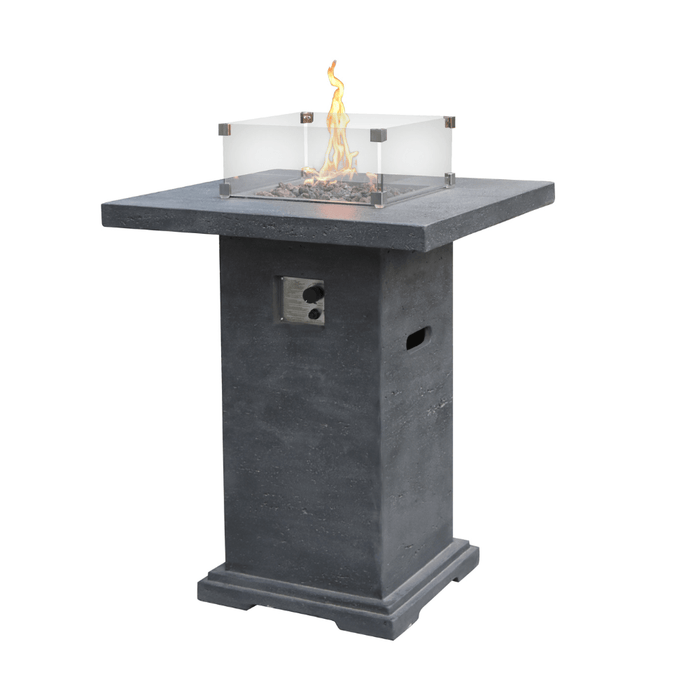 Elementi Montreal Bar Table  Fire Pit Table