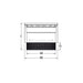Drolet VOD0291 stove adapter dimensioned schematic