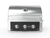 Wildfire Ranch PRO 30" Gas Grill - Black Stainless Steel