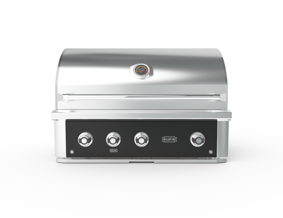 Wildfire Ranch PRO 36" Gas Grill - Black Stainless Steel