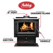 Ashley Hearth AW2020-P 2,000 Sq Ft EPA Certified Wood Stove — feature