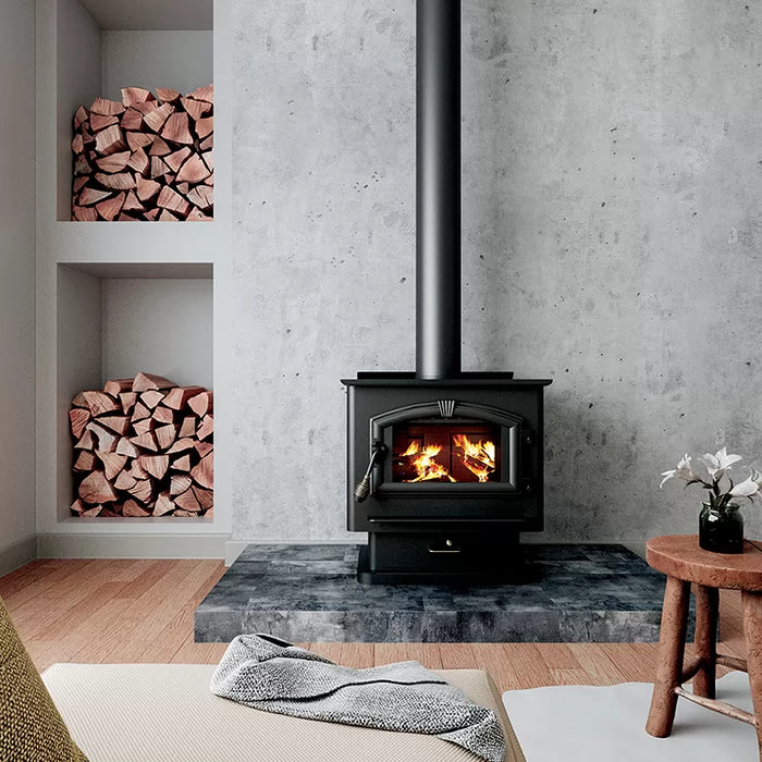 Ashley Hearth AW2020-P 2,000 Sq Ft EPA Certified Wood Stove — lifestyle